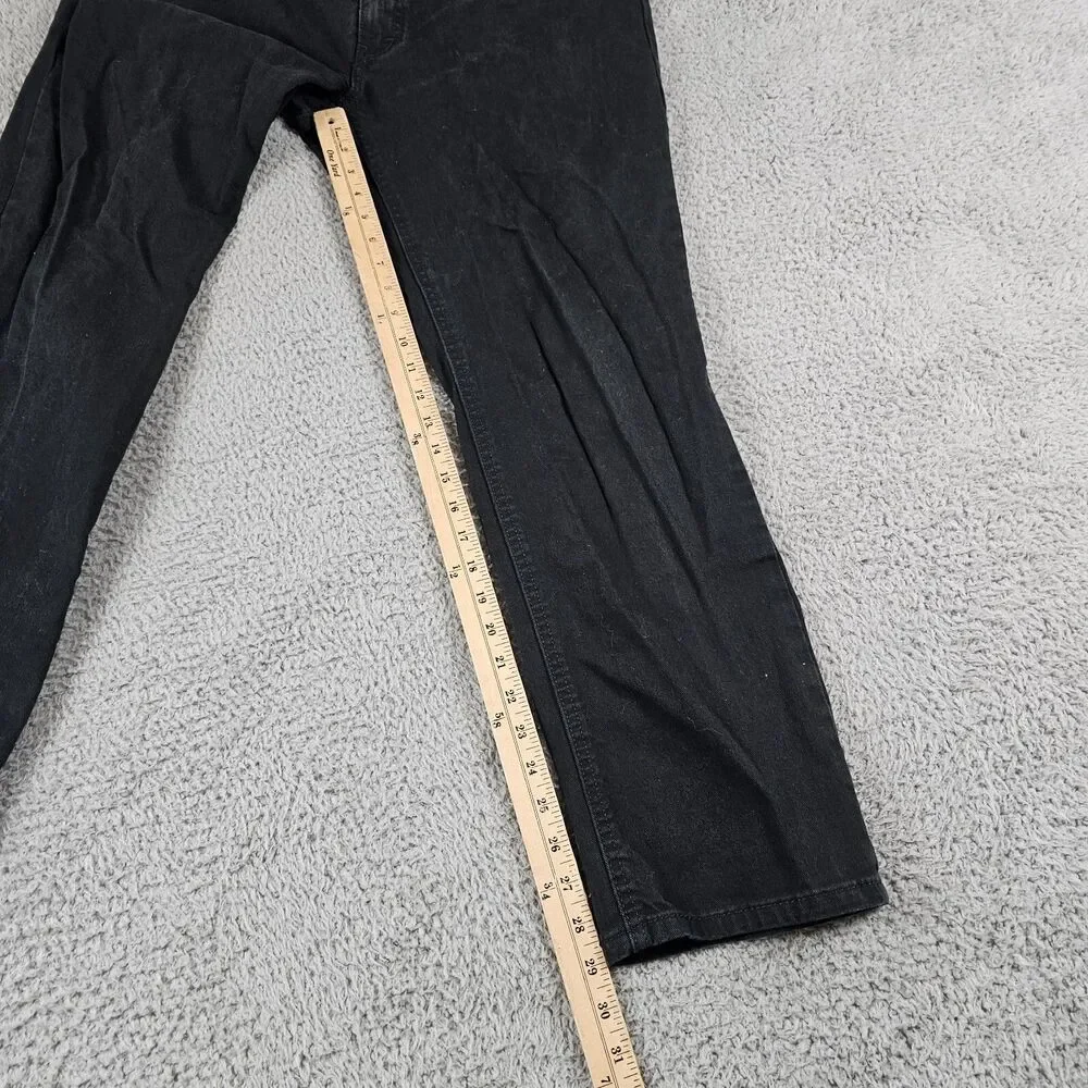 Levis 541 Jeans Mens 37x29 Black Athletic Straight Stretch Casual